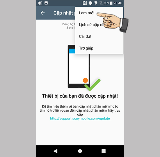 Kiểm tra cập nhật